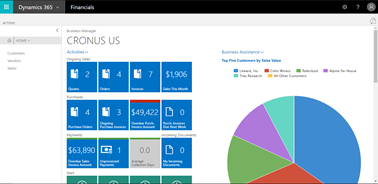 Captura de pantalla Business Central 27